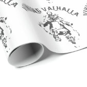 バイキングヴァルハラ-デザイン1 ラッピングペーパー (ロールコーナー)