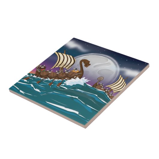 バイキング侵入艦隊 タイル (側面)