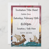 バイキング侵入艦隊 招待状 (裏面)