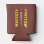 バイキング剣と平板 缶クーラー (裏面)