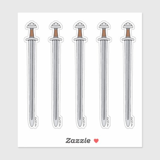 バイキング剣 シール (シート)