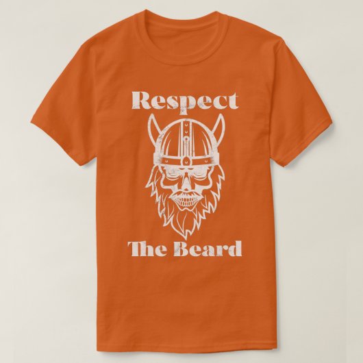 バイキング動揺してひげを尊重1 Tシャツ (デザイン正面)