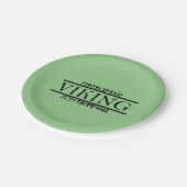 バイキング実行紙プレート(8 Pk) ペーパープレート (アングル)