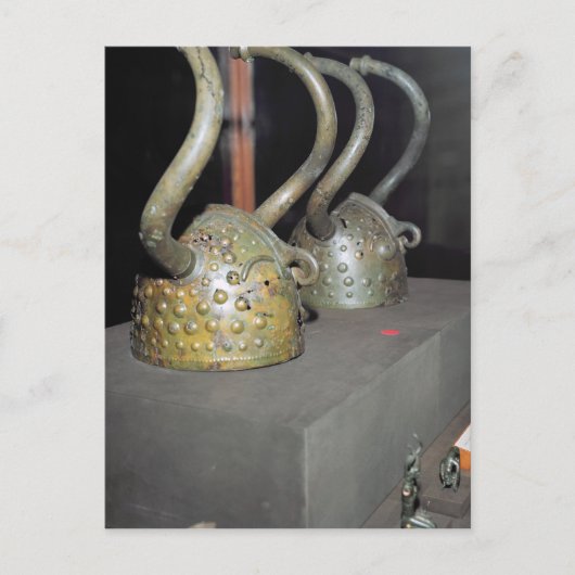 バイキング帽 ポストカード (正面)