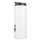 バイキング戦士のシルエット タンブラー (回転右)