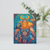 バイキング戦士アックスノーセ神話漫画 ポストカード (スタンド正面)