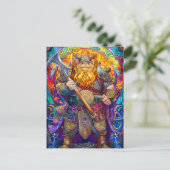 バイキング戦士アックスノーセ神話漫画 ポストカード (スタンド正面)