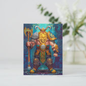 バイキング戦士アックスノーセ神話漫画 ポストカード (スタンド正面)