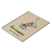 バイキング戦士ウィンドブロードアックス ノートブック (左側)