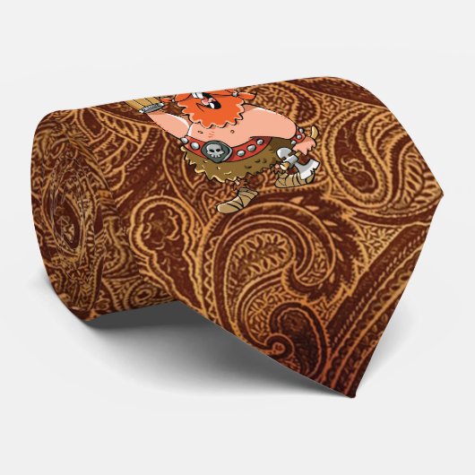 バイキング戦士オクトーバーフェスト ネクタイ (ロール)