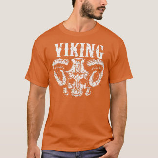 バイキング戦士スカル1 Tシャツ