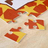 バイキング戦士ボーイバースデーパーティー ジグソーパズル (側面)