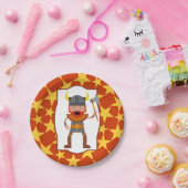 バイキング戦士ボーイバースデーパーティー ペーパープレート (パーティー)