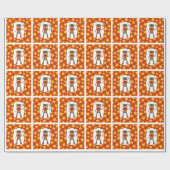 バイキング戦士ボーイバースデーパーティー ラッピングペーパー (フラット)