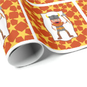 バイキング戦士ボーイバースデーパーティー ラッピングペーパー (ロールコーナー)