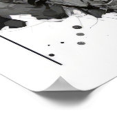 バイキング戦士ポートレート絵を描の歴史的なタフ ポスター (角)