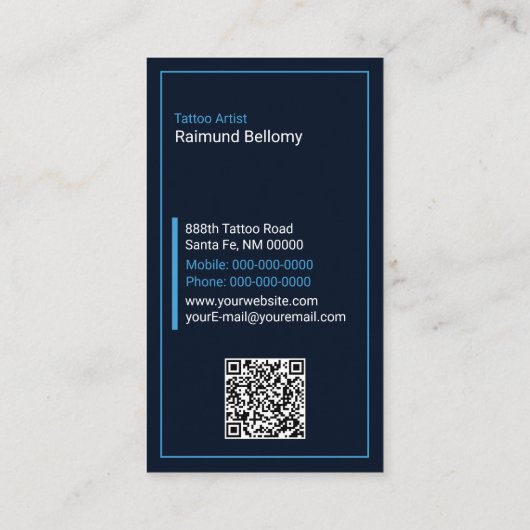 バイキング戦士名刺 名刺 (裏面)