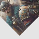 バイキング戦士王の肖像デコパージュ 薄葉紙 (詳細)