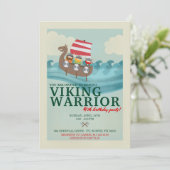 バイキング戦士誕生会 招待状 (スタンド正面)