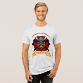 バイキング戦士 トライブレンドTシャツ (正面全面)