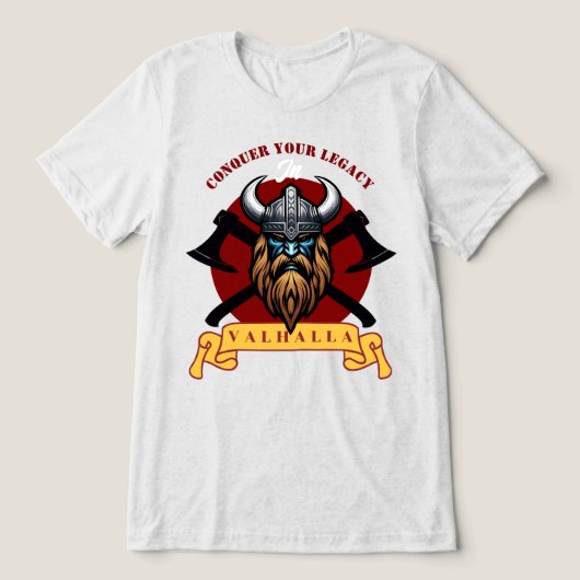 バイキング戦士 トライブレンドTシャツ (デザイン正面)
