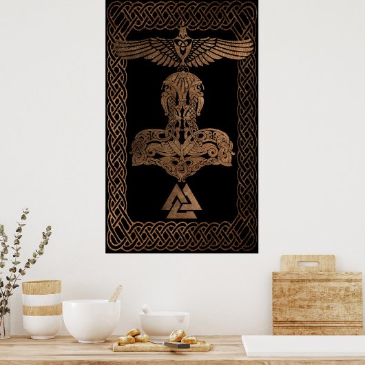 バイキング戦士 ポスター (キッチン)