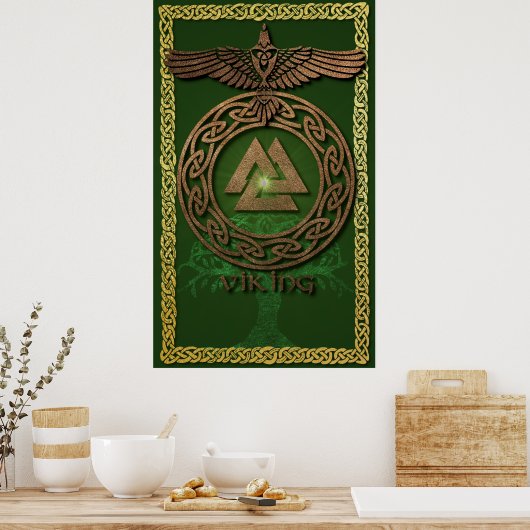 バイキング戦士 ポスター (キッチン)