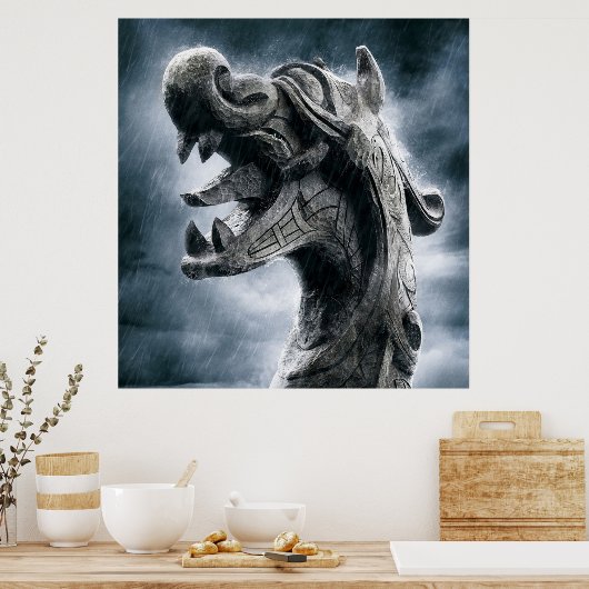 バイキング戦士 ポスター (キッチン)