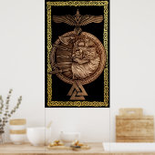 バイキング戦士 ポスター (キッチン)