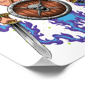 バイキング戦士 ポスター (角)