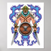 バイキング戦士 ポスター (正面)