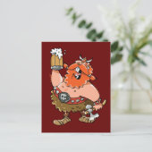 バイキング戦士 ポストカード (スタンド正面)