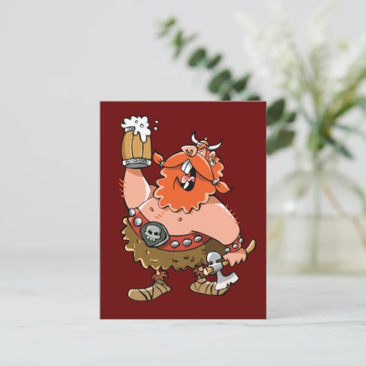 バイキング戦士 ポストカード (スタンド正面)