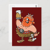 バイキング戦士 ポストカード (正面/裏面)