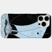 バイキング海シルボートブルー Case-Mate iPhoneケース (裏面 (横))