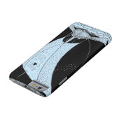 バイキング海シルボートブルー Case-Mate iPhoneケース (底)