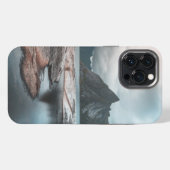 バイキング海岸 iPhoneケース (裏面横)