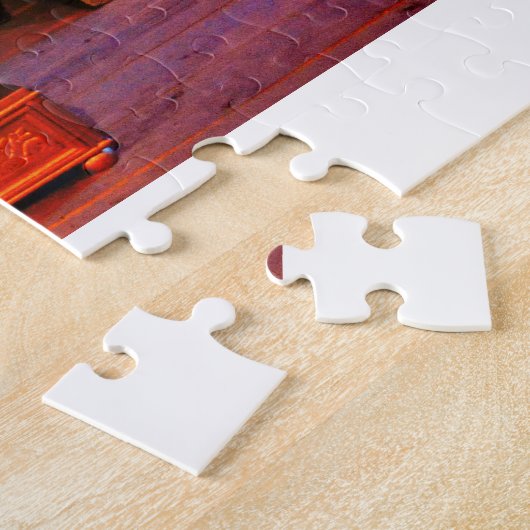 バイキング玉座 ジグソーパズル (側面)