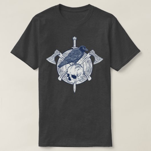 バイキング盾 Tシャツ (デザイン正面)