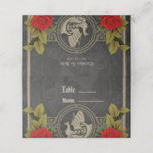 バイキング神秘的な魅力とエレガントケルト結び目模様。 プレイスカード (外部開封)