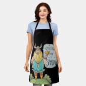 バイキング神話 エプロン (着用した状態)