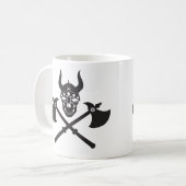 バイキング紋章 コーヒーマグカップ (正面左)