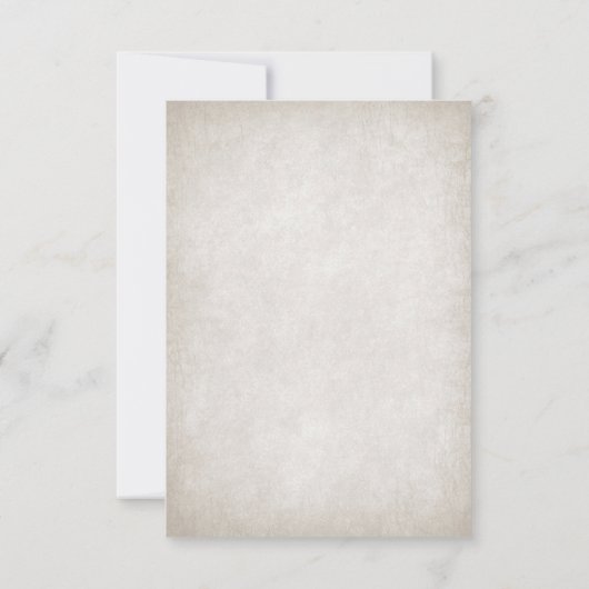 バイキング結婚の 出欠カード (裏面)