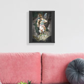 バイキング結婚テーマ記念日 キャンバスプリント (インサイチュ (リビング))