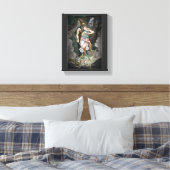 バイキング結婚テーマ記念日 キャンバスプリント (インサイチュ (寝室))