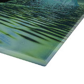 バイキング船とノーザンライト カッティングボード (角)