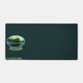 バイキング船とノーザンライト デスクマット (正面)