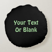 バイキング船とノーザンライト ラウンドクッション (裏面)