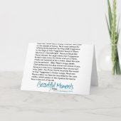 バイキング船オルメンコルテグリーティングカード カード (裏面)