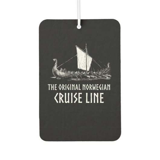 バイキング船クルーズラインオディンアンドヴァルハラ カーエアーフレッシュナー (正面)